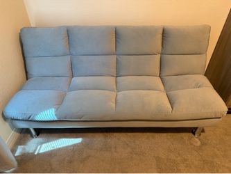 Grey/Blue Futon