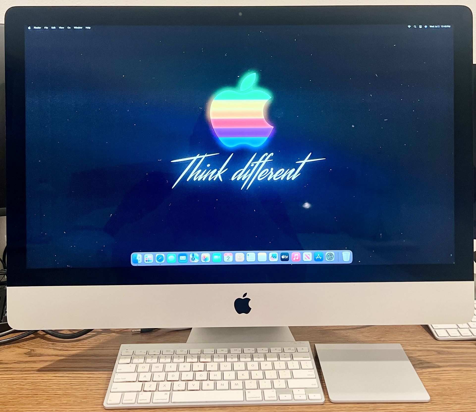 2017 iMac 27” A1419 Retina 5K QuadCore i5-7500 3.4GHz 8GB 32GB SSD+1TB Fusion macOS Sequoia