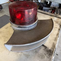 Antique Ambulance Light And Speaker 