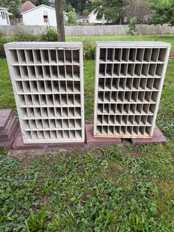 2 Heavy Industrial Postal Sorting Cabinets 27X41X12 - Hoopeston, IL