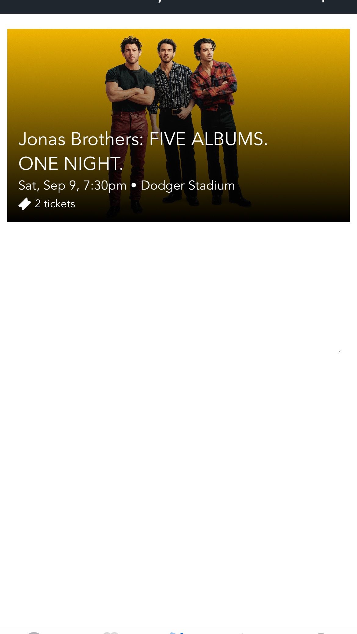 Jonas Brothers LA TICKETS