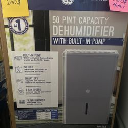 50 Pint  Capacity GE Dehumidifiers
