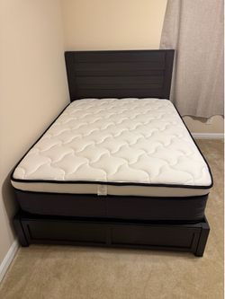 Full Size Mattress and Bed Frame