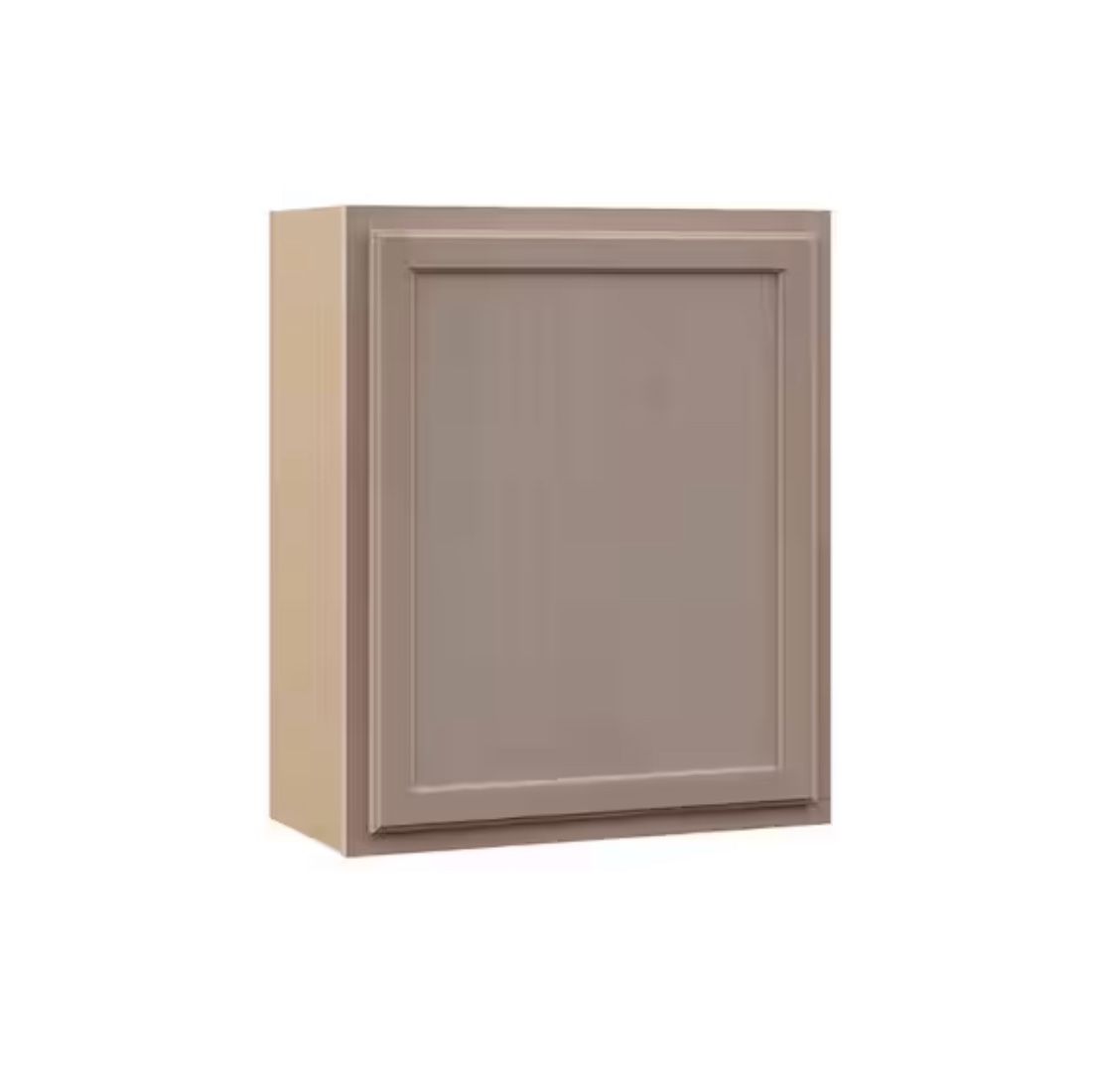 Hampton Bay 24 in. W x 12 in. D x 36 in. H Assembled Wall Kitchen Cabinet in Unfinished with Recessed Panel