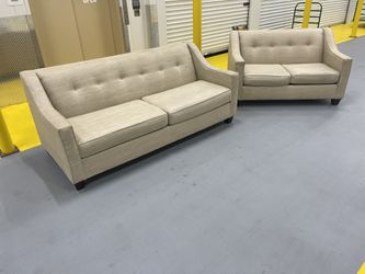 Sofa and Love Seat Set