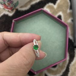 Real 925 Sterling Silver Wedding Ring Size 6