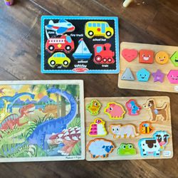 $8 - Wooden Puzzles 