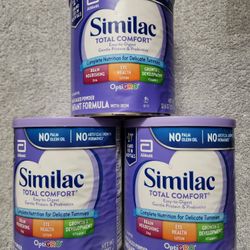 Similac Total Comfort Formula 3 Cans