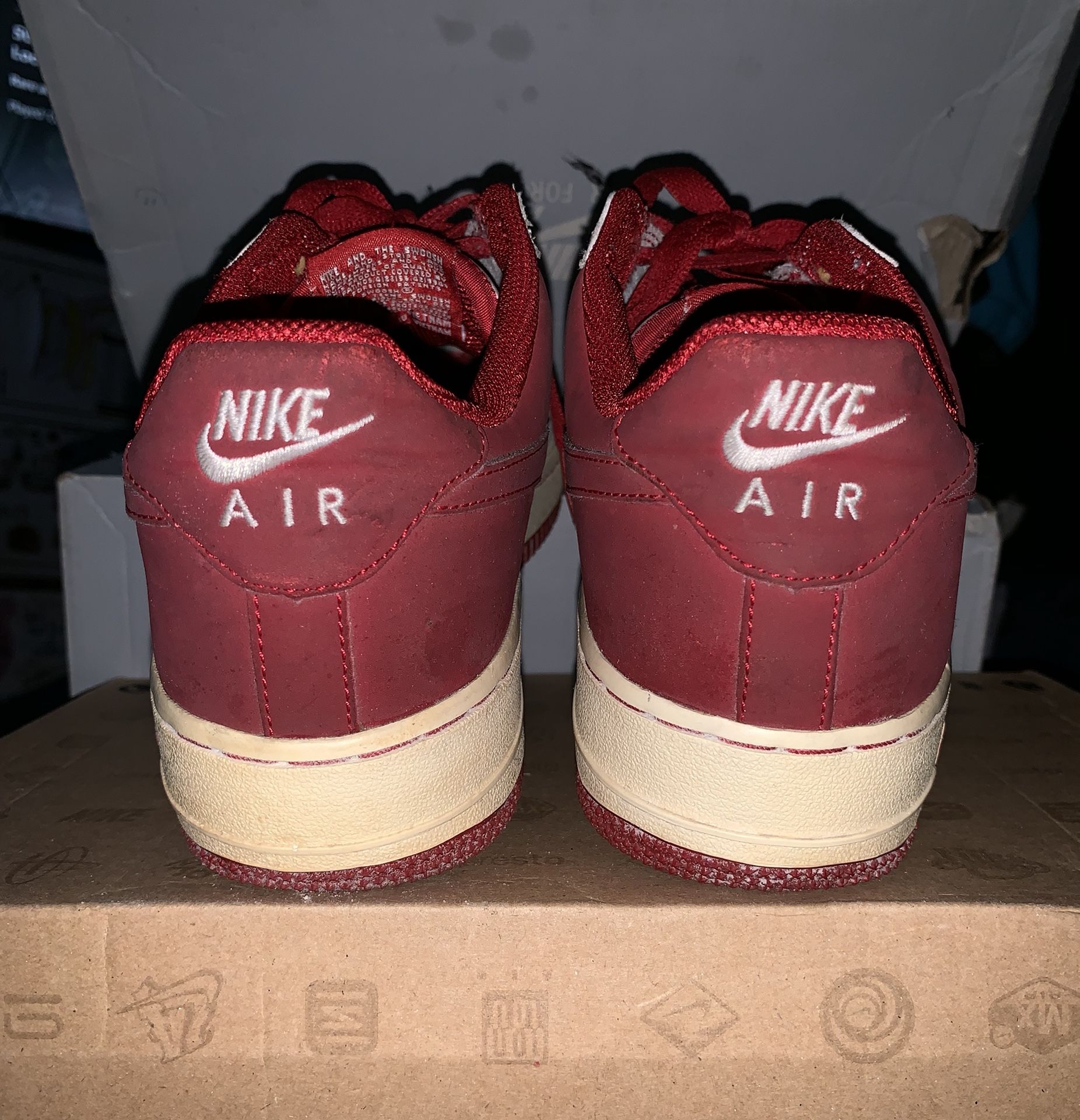 nike air force 1 82 red