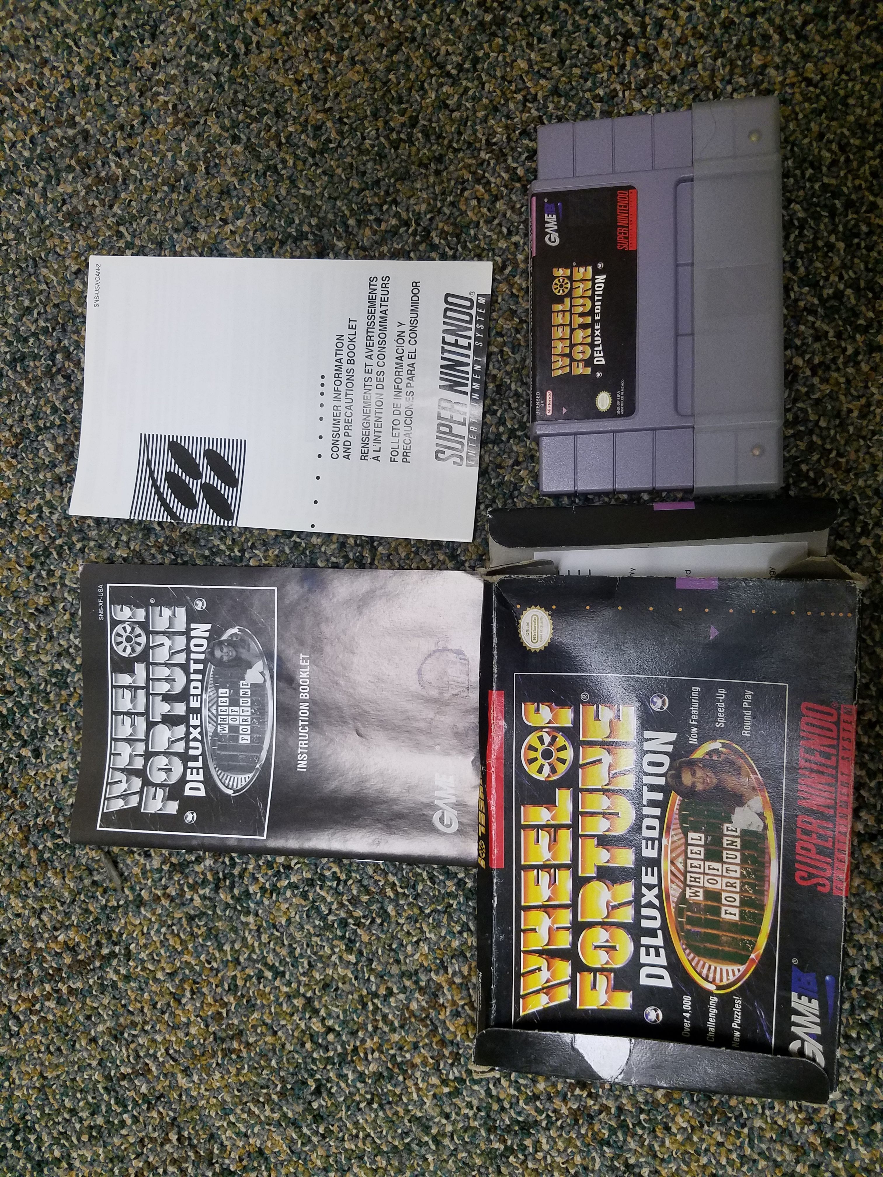 Wheel of Fortune for Super Nintendo