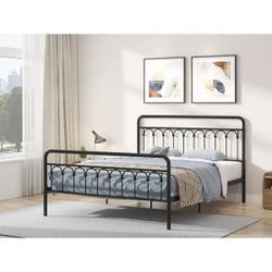 Full size Dark Bronze Bed Frame