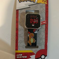 Pokémon LED Watch Light Up New 