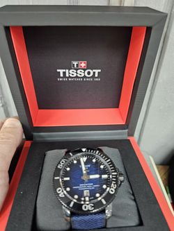 Reloj TISSOT Seastar 2000 Profesional T120607A Usado Gradación Azul