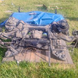 2013 Chevy Camaro RS Complete Rear Suspension Cradle – Differential, Axles, Control Arms – Palletized