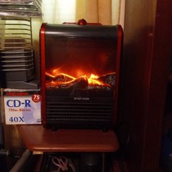 Comfort Zone: Small Flame Projection Heater.