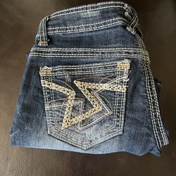 Hydraulic Jean Capris Size 3/4