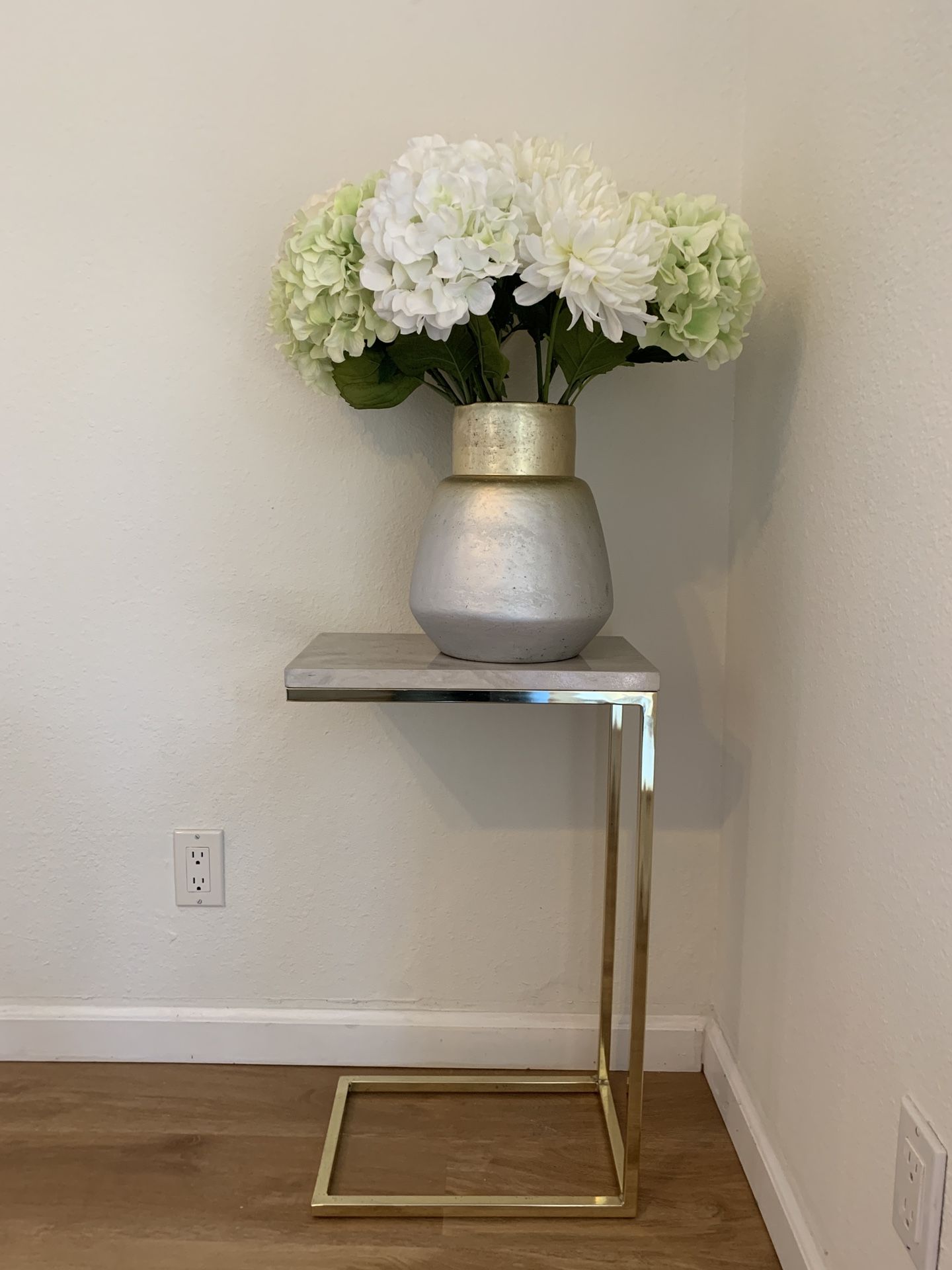 Gold Accent Table - Side Table