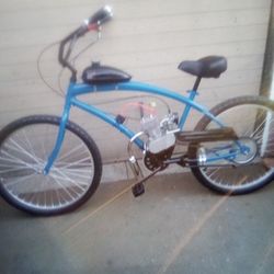 New 2 Stroke Motorized Bike 80cc.