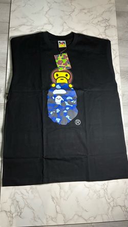 BAPE Baby Milo Camo Graphic T-Shirt Black