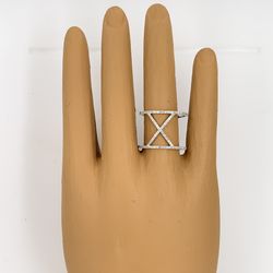 CLOSEOUT- 14k white gold with diamonds ring