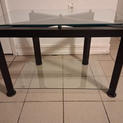Temper Glass Table Made In Italy 36"x21"