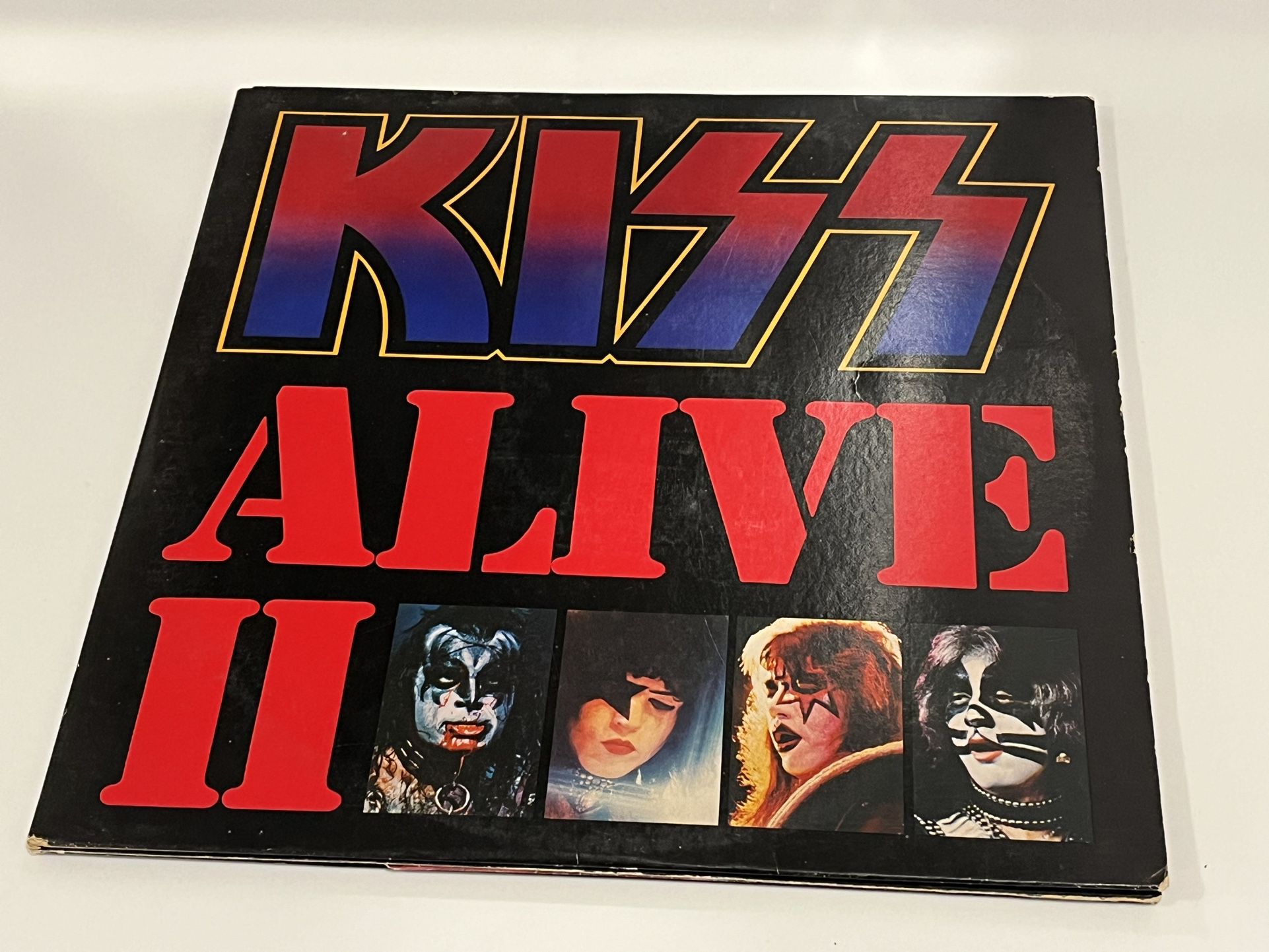 Kiss Alive II Vinyl with Inserts And Poster Original 1977 Version
