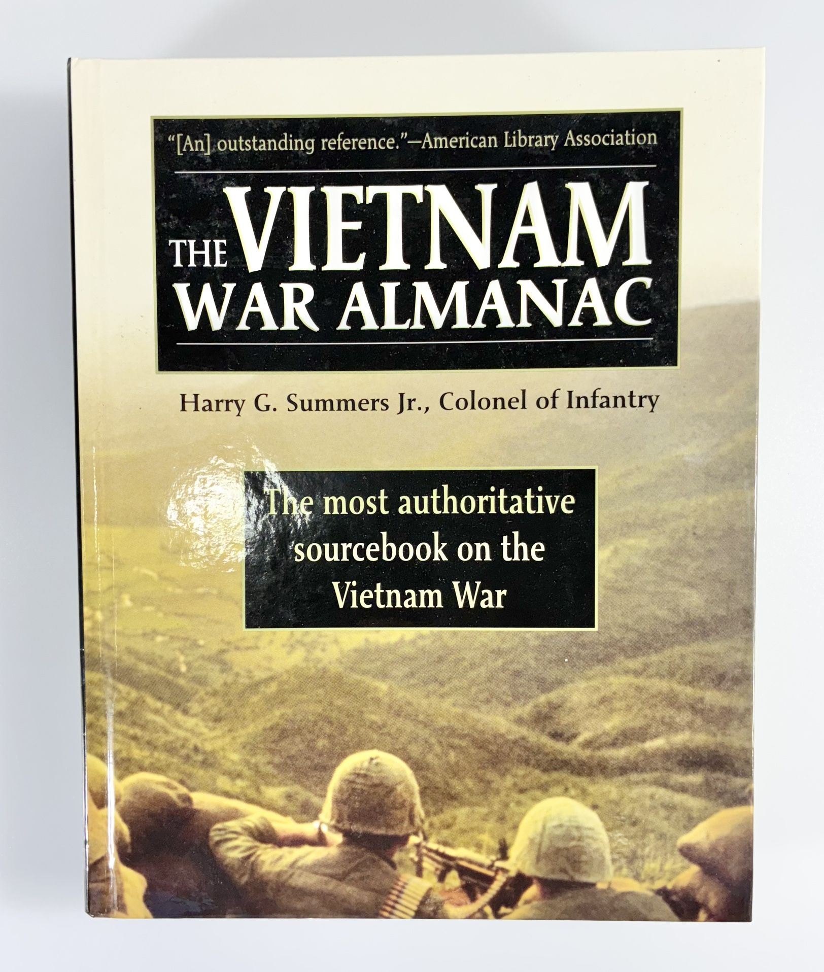 The Vietnam War Almanac by Harry G. Summers Jr. 1985 Vintage Hardback Book