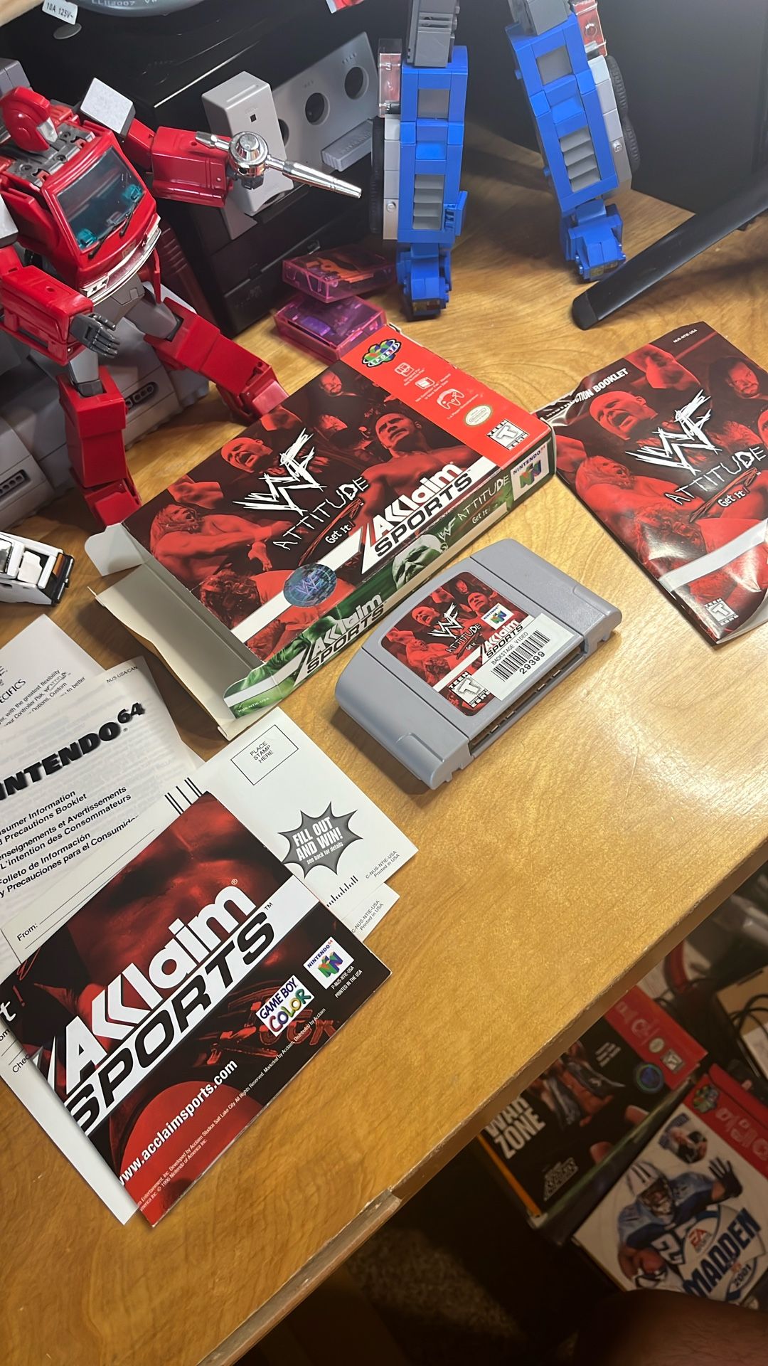 Nintendo 64 / N64 - WWF Attitude