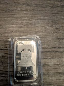 1oz silver bar