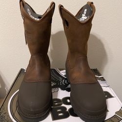 Men’s Georgia Mud Dog Leather Boot - Size 10.5 Wide