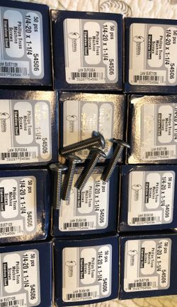 HURRICANE SHUTTER SCREWS VARIOUS SIZES