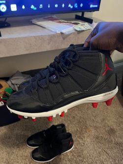 Jordan 11 football cleats size 11.5