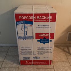 Gold Medal  PopCorn Machine Model #2085CL Color Blue 