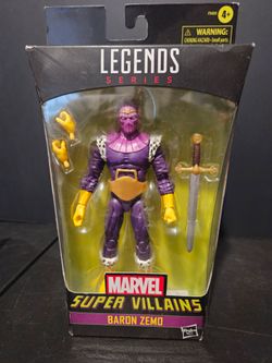 Marvel Legends Baron Zemo Super Villains Brand New