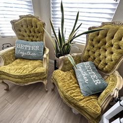 Vintage Chairs $45 Ea