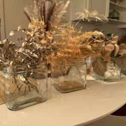 Versatile Use 3 Cube Jars