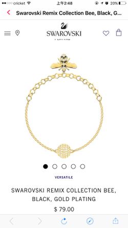 SWARVOSKI bee bracelet