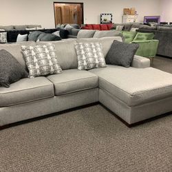 Marsing Nuvella 2-Piece Sectional With Chaise Sleeper 