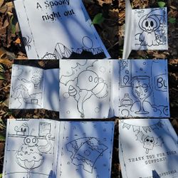 Holiday Coloring Mini Booklets