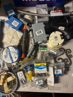 Large Contractor Hardware Lot – Plumbing, Electrical, Conduit & Fittings – $75 OBO