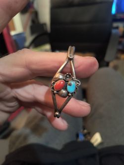 Navajo signs sterling silver turquoise