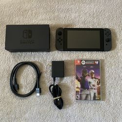 NINTENDO SWITCH and GAME