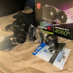 Canon T7 DSLR + RTX 2060 Graphics Card | Bundle 