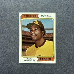 Vintage 1974 Topps #456 Dave Winfield RC. Negotiable 