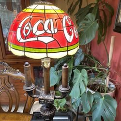 Vintage  Coca Cola Lamp 