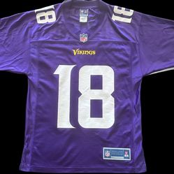 Minnesota Vikings Justin Jefferson #18 Jersey 