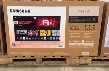 55M70H 55” Samsung smart 4k mini led TV