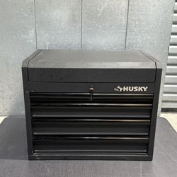 Husky H26CH5TB 26” 5-Drawer Top Tool Chest Textured Black