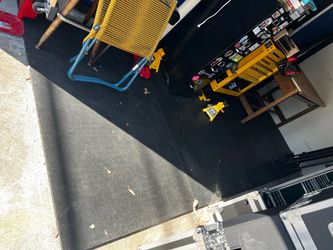 Rubber workshop/workout mats