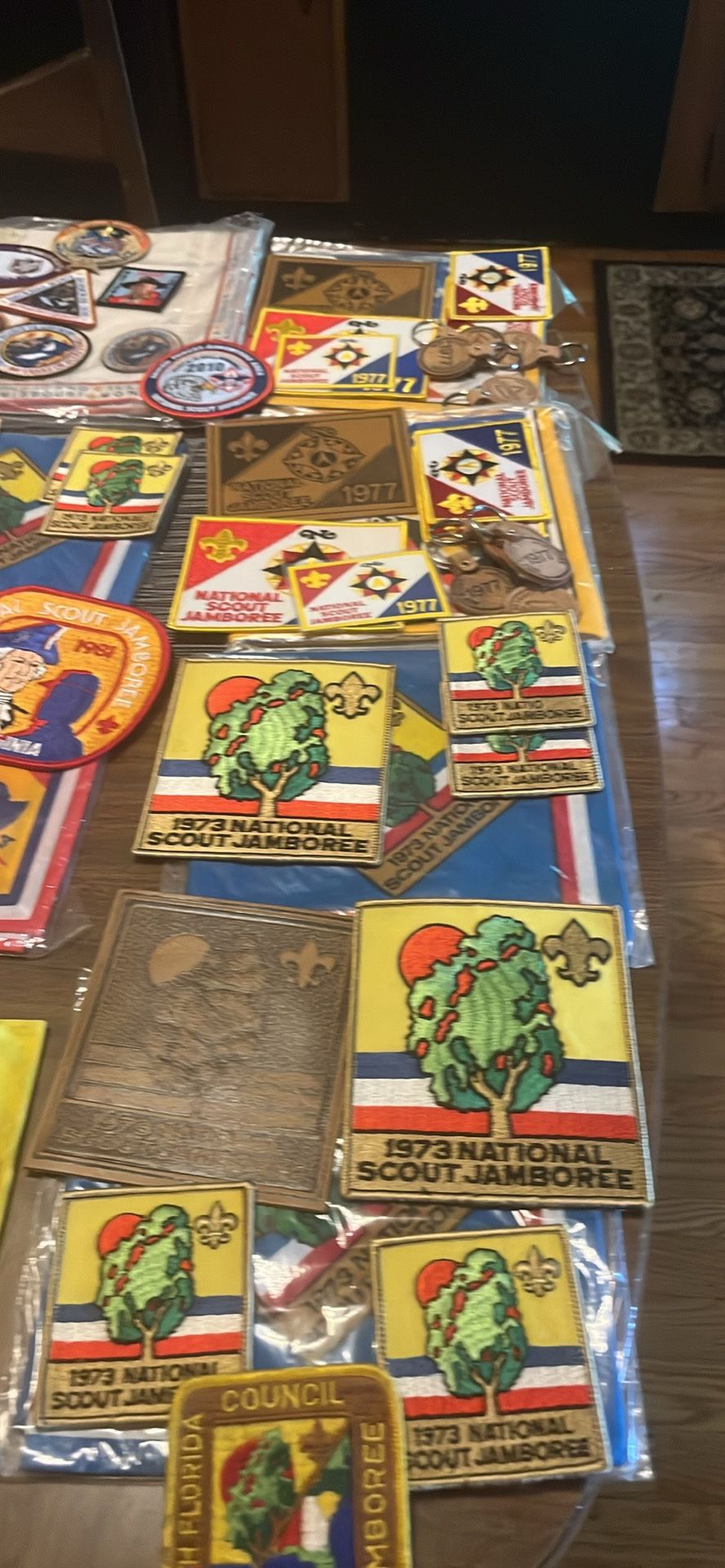 9 Boy Scout National Jamboree Sets & Extra Scout Patches